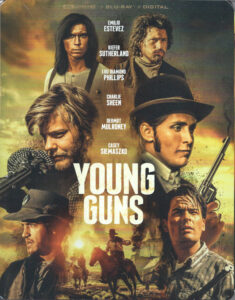 YOUNG GUNS 4K UHD Blu-rayジャケット